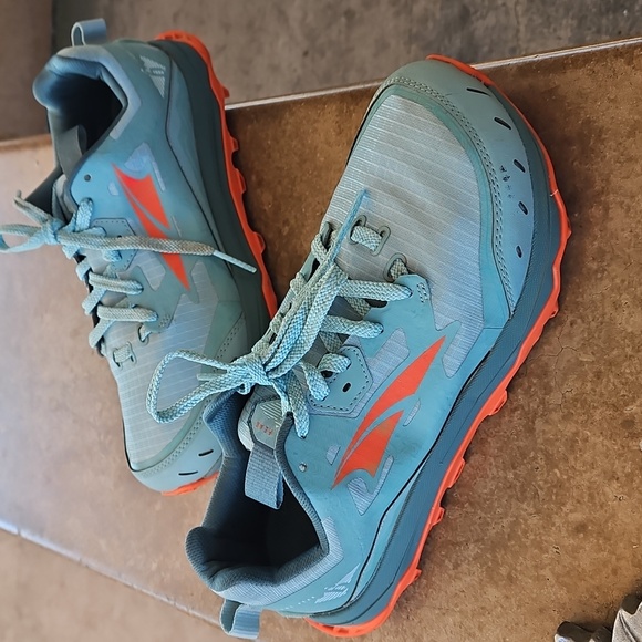 Altra Lone Peak 6 Shoes Womens 8 Blue Ego Trail Running ALOA548E305 Sneaker - Picture 1 of 16